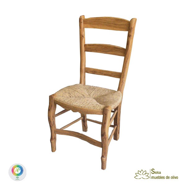 Silla de tres tablillas modelo Liso