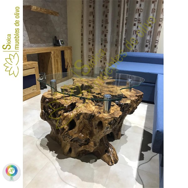 Mesa de Centro raíz de olivo Dafne