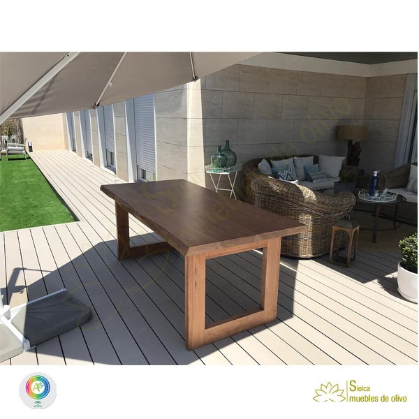 Mesa de fresno Alseo - Imagen 2