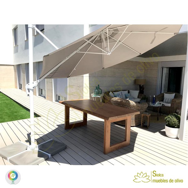 Mesa de fresno Alseo - Imagen 3