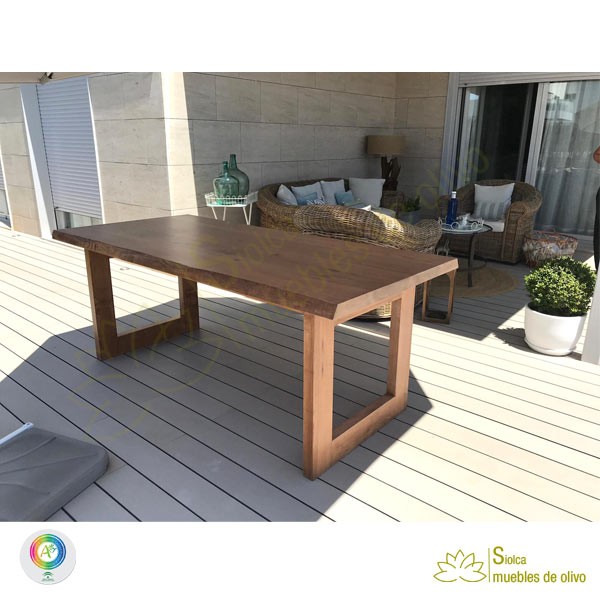 Mesa de fresno Alseo